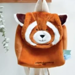 Fashion Sac à dos bebe PANDA ROUX - 20 x 20 x 10 cm - Unicef Collection Unicef|Sacs