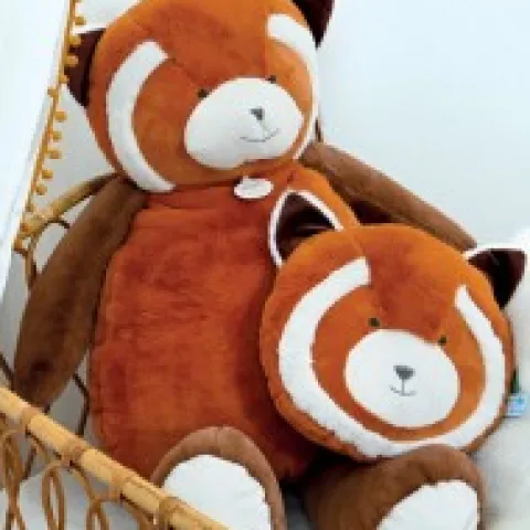 Fashion Sac à dos bebe PANDA ROUX - 20 x 20 x 10 cm - Unicef Collection Unicef|Sacs