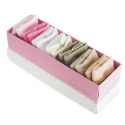 Clearance Semainier de chaussettes bébé - Cadeau naissance bébé fille - 0/6 mois Cadeaux Naissance|Les Prix Doux