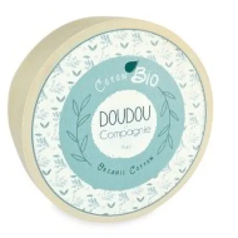 Discount Souris en peluche grise avec mouchoir vert en coton BIO - 22 cm Les Prix Doux|Doudous Coton Bio
