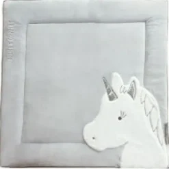 Hot Tapis de Parc Licorne  - gris - 100 x 100 cm Les Tapis|Licorne