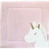 Hot Tapis de Parc Licorne rose - 100 x 100 cm Les Prix Doux|Les Tapis