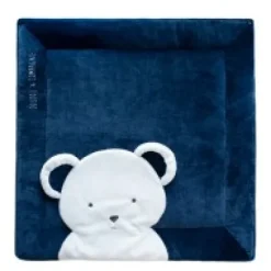 Outlet Tapis de Parc Ours  - bleu marine - 100 x 100 cm Les Tapis|Ours