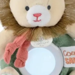New Veilleuse bébé Lion -15 cm Les Coffrets À Offrir|Couleurs Savane