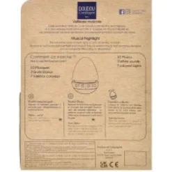 Clearance Veilleuse bebe musicale Culbuto marron - 16 cm Lapin Doudou|Lapin