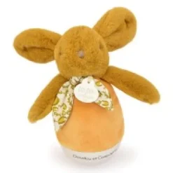 Online Veilleuse bebe musicale Culbuto jaune - 16 cm Lapin Doudou|Lapin