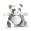 Best Veilleuse musicale et lumineuse Panda Gris - 20 cm Veilleuses