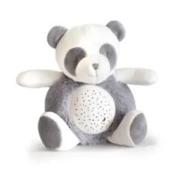 Best Veilleuse musicale et lumineuse Panda Gris - 20 cm Veilleuses